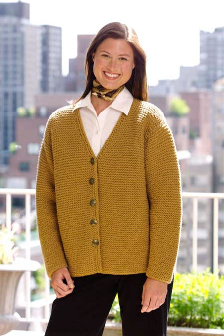 Knit Quick-Knit Classic Cardigan