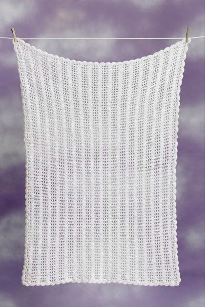 Lacy Baby Blanket Pattern (Crochet)