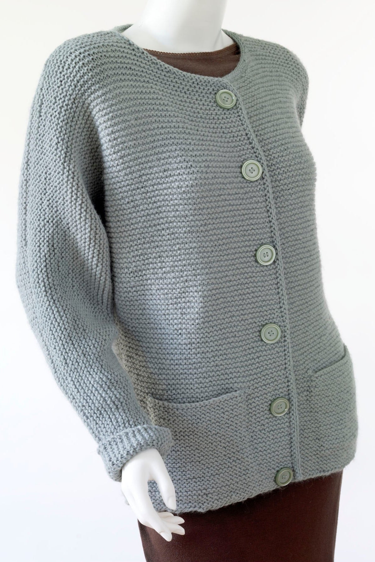Knit Oh So Simple Cardigan Pattern (Knit)