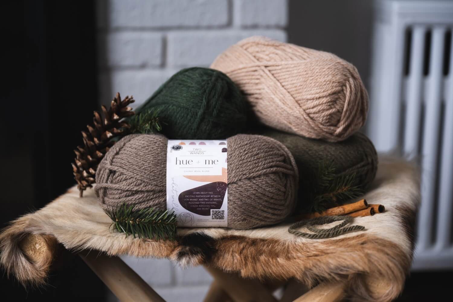 Color Stories - Hue + Me Yarn - Pinecone Dreams