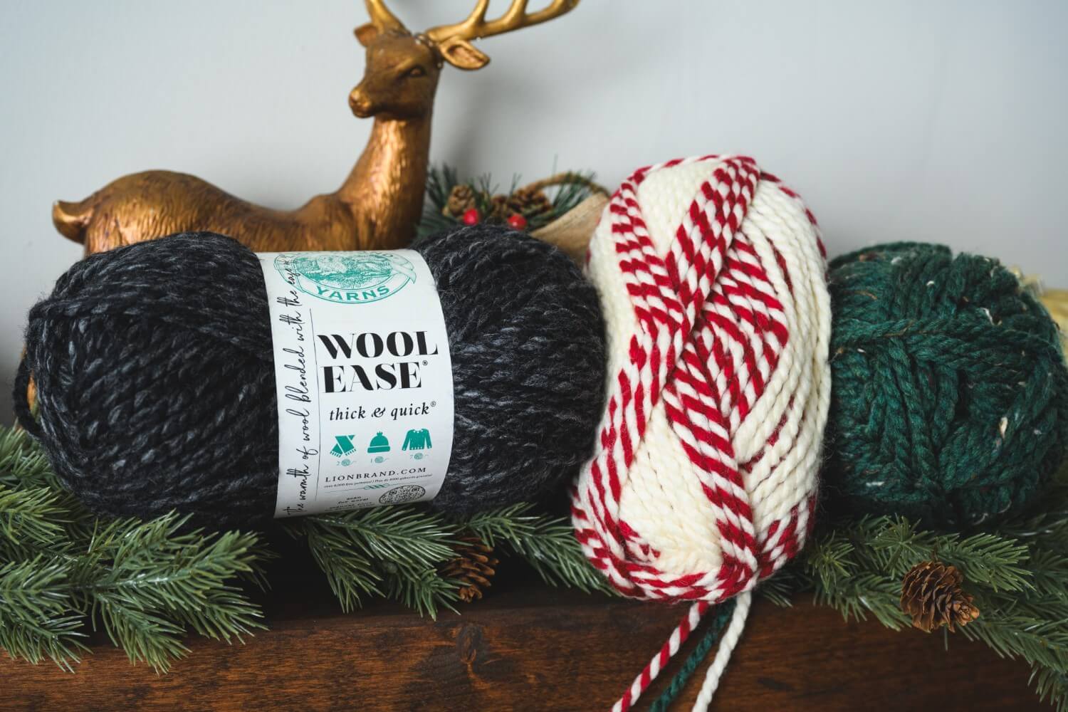 Color Stories - Wool-Ease® Thick & Quick® Yarn - Tweed & Holly