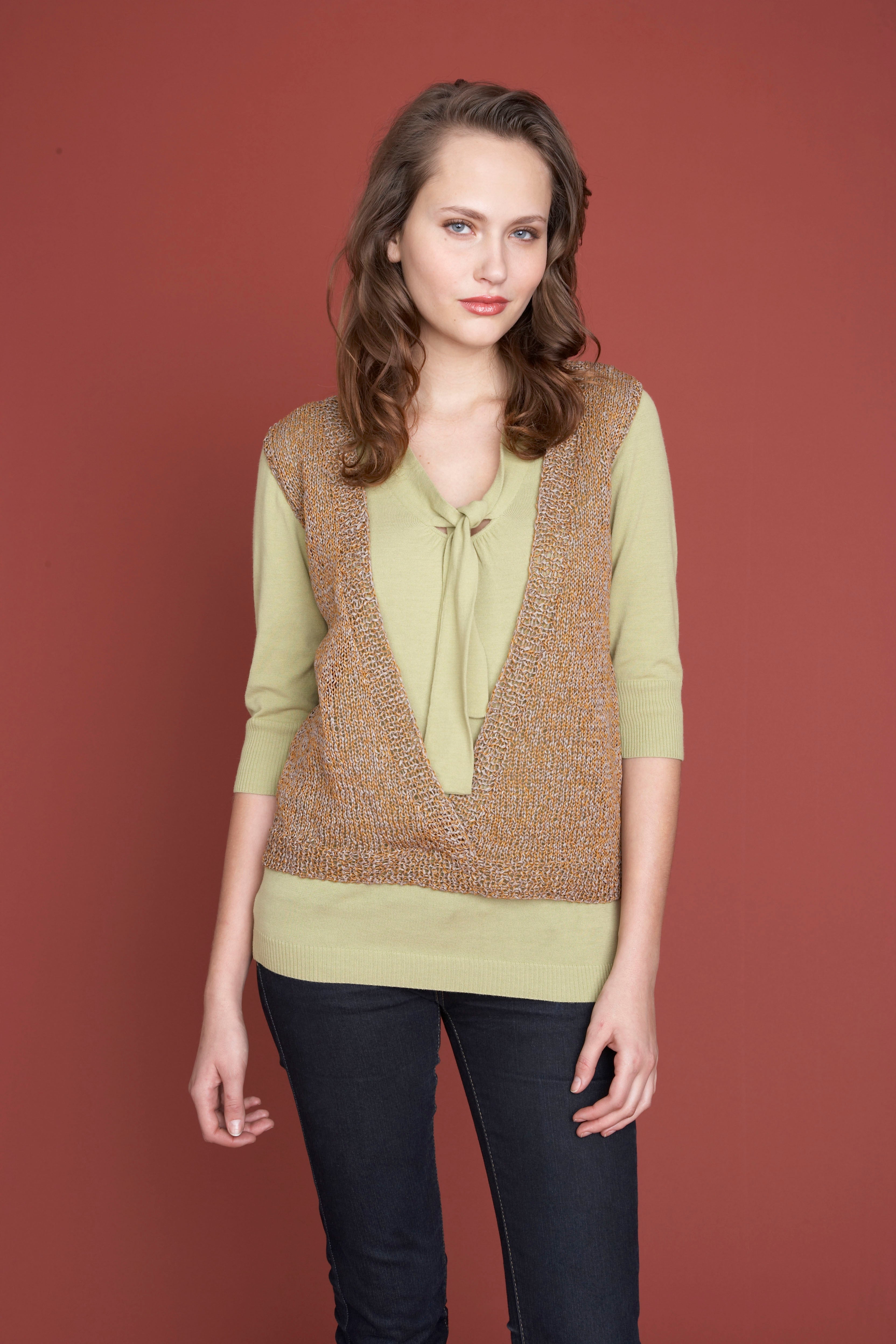 Light Summer Vest Pattern (Knit)