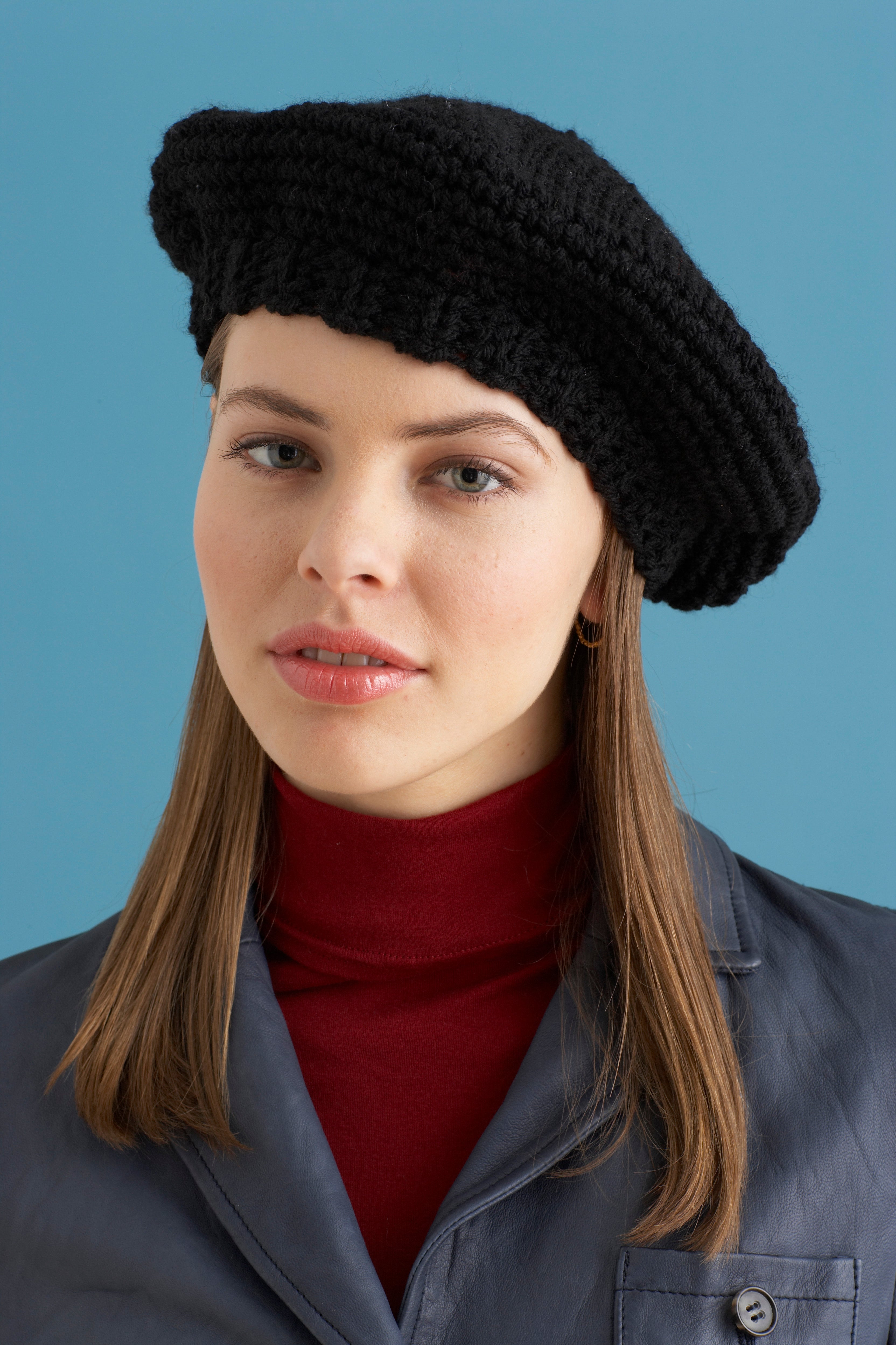 Le Chic Beret Pattern (Crochet) - Version 1