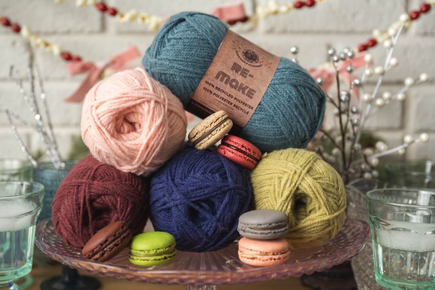 Color Stories - Re-Make Yarn - Winterberry