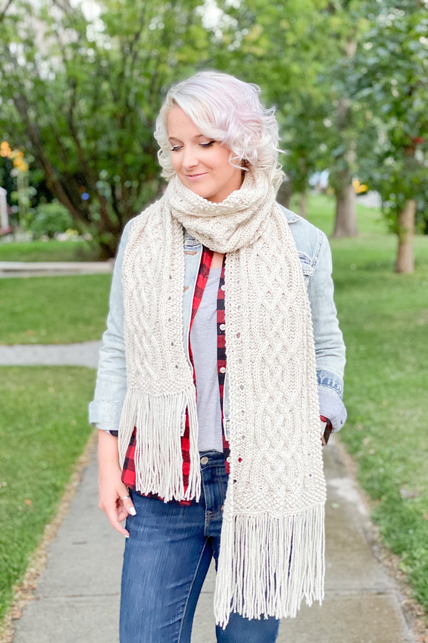 Knit Kit - Turas Celtic Scarf