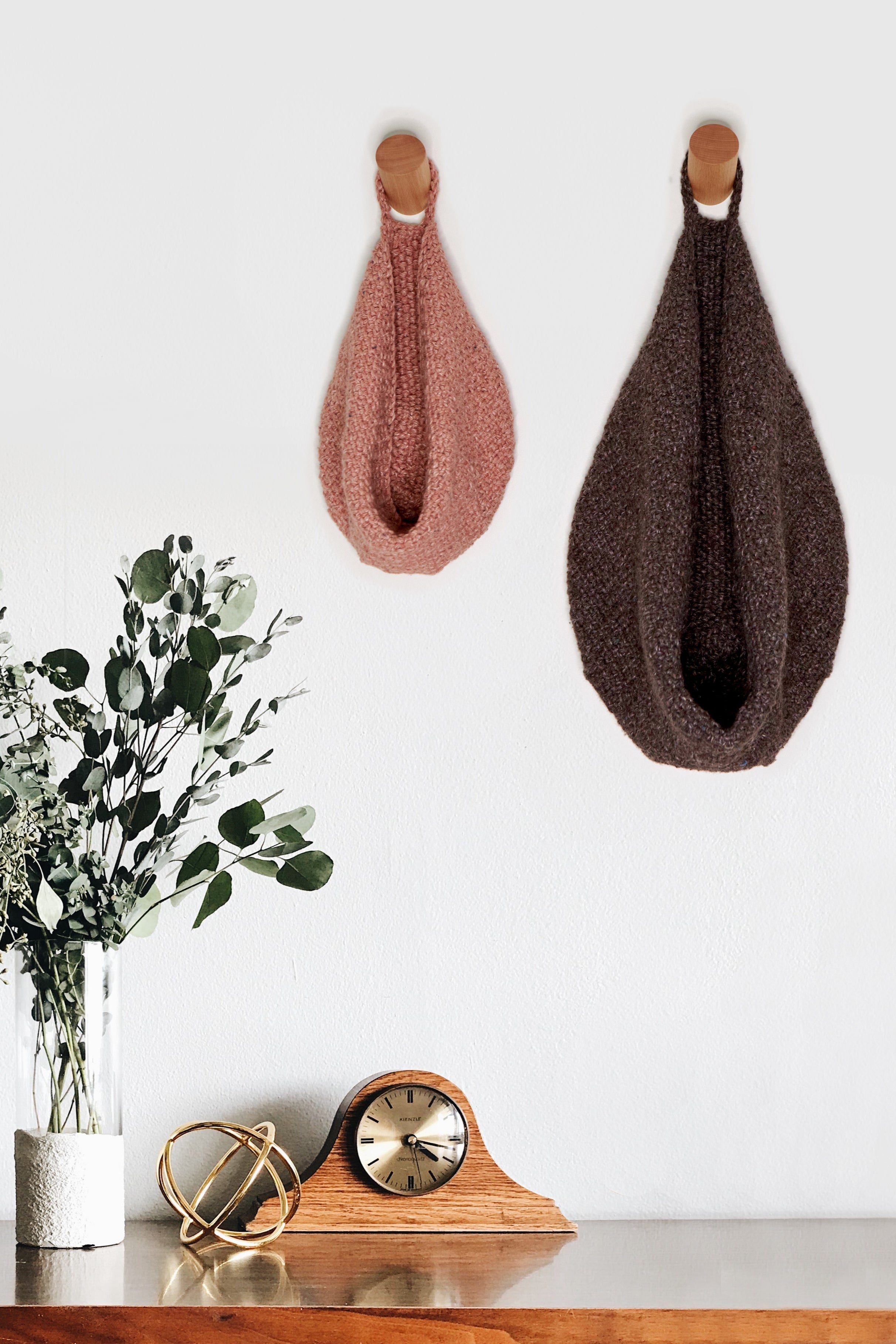 Knit Kit - Slouchy Hanging Baskets