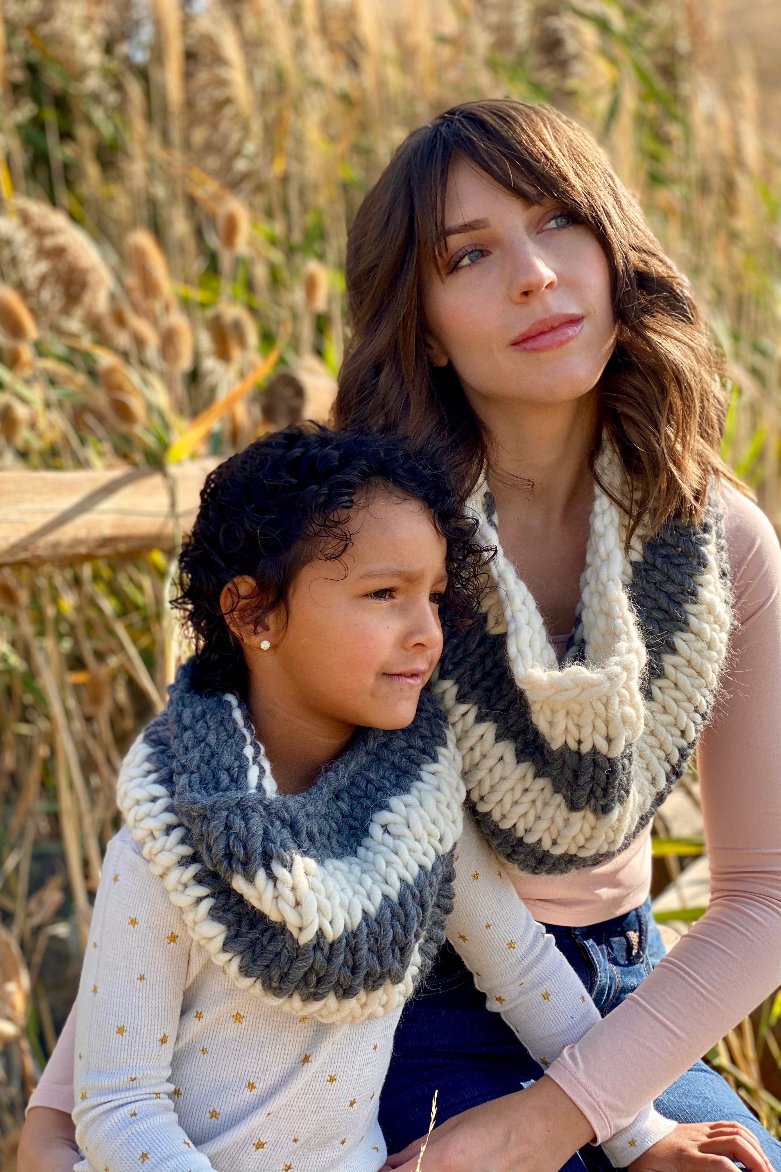Knit Kit - The Mae Flower Cowl