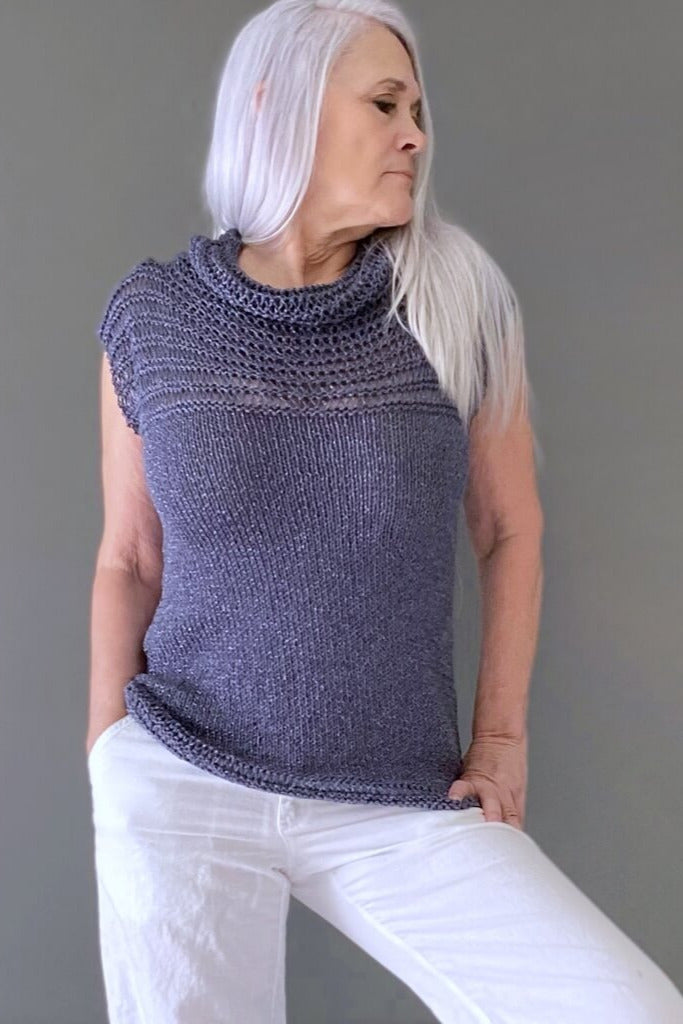 Knit Kit - Moonlight Sleeveless Top