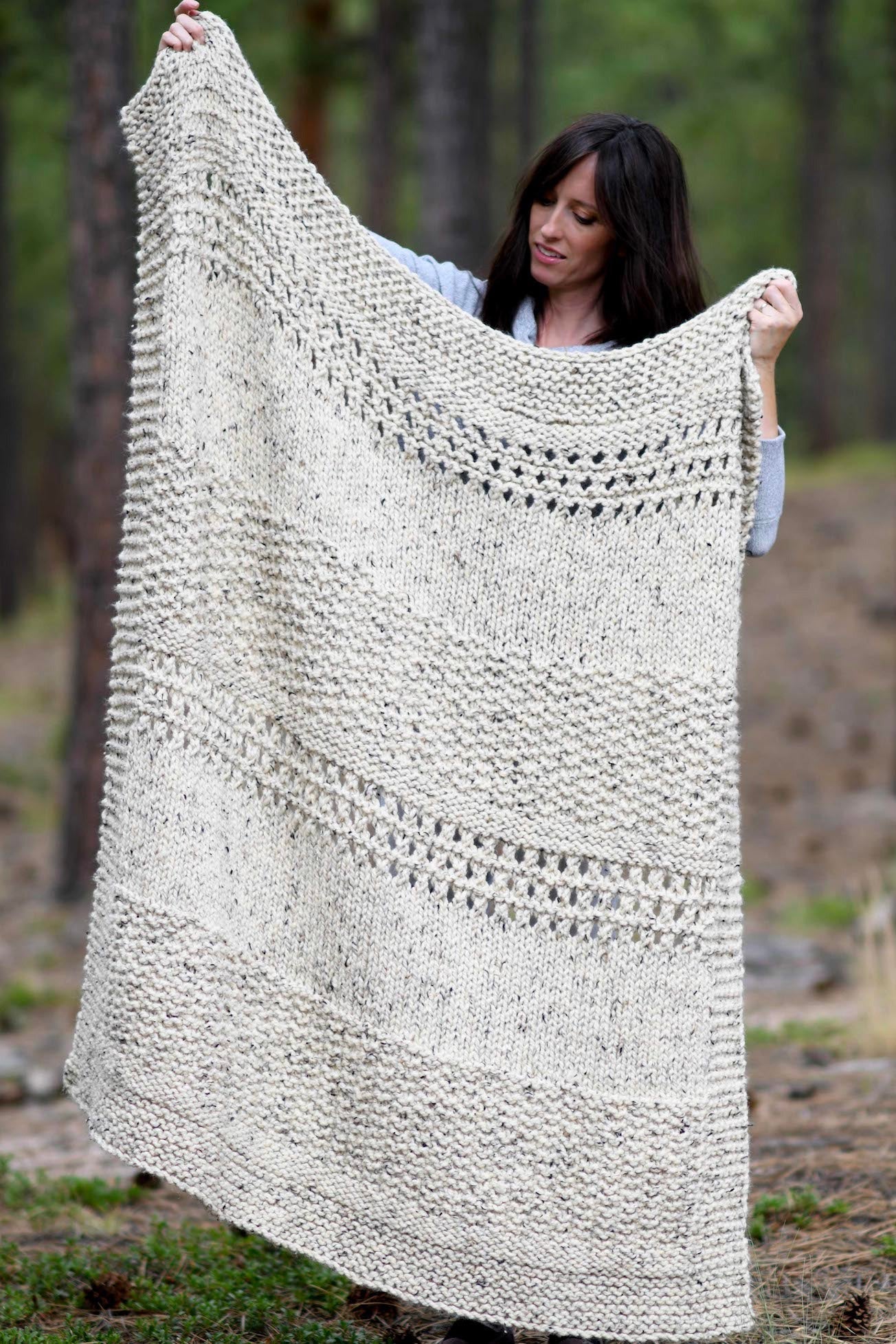 Knit Kit - Fall Cuddler Throw