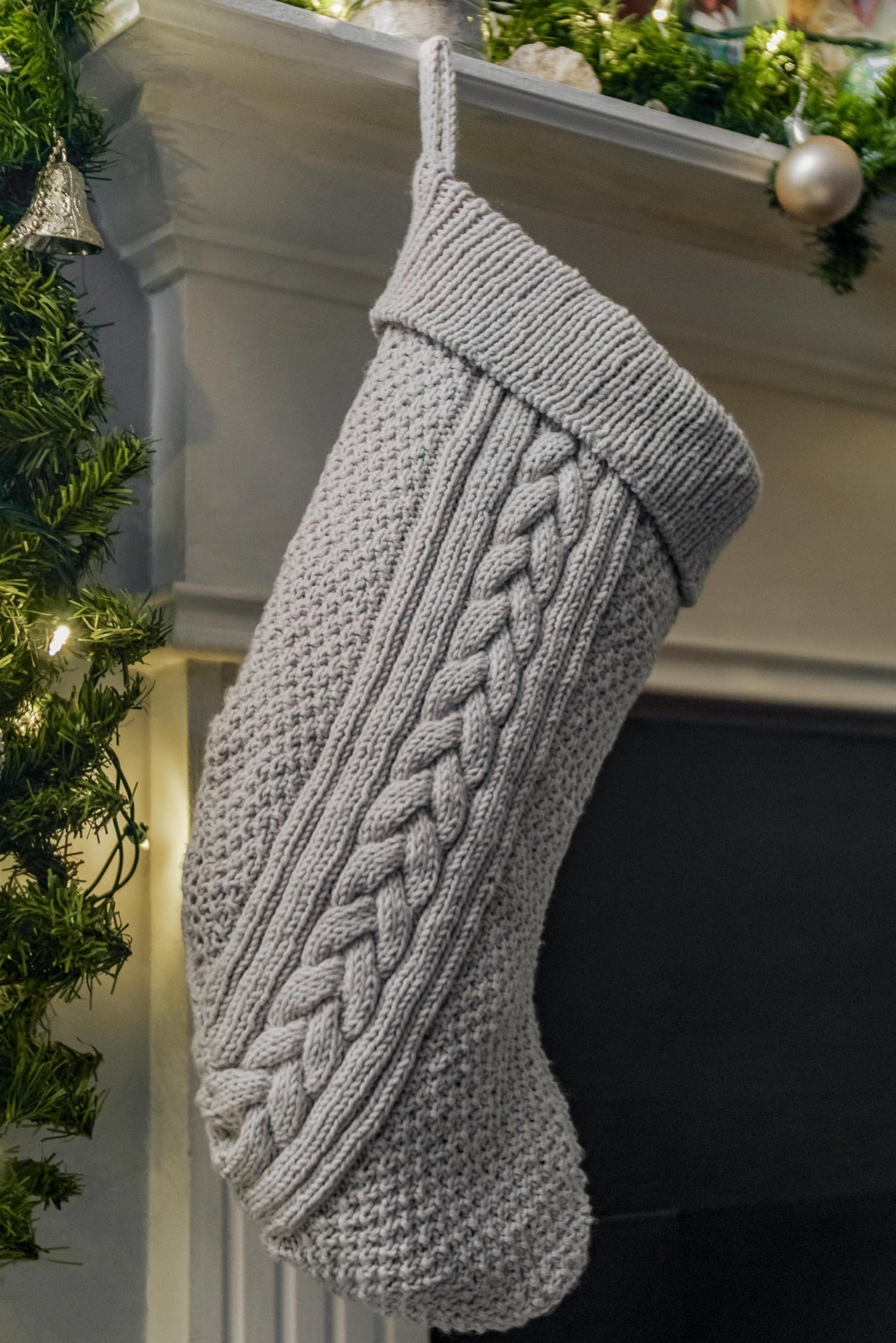 Knit Kit - Sleigh Tracks Stocking