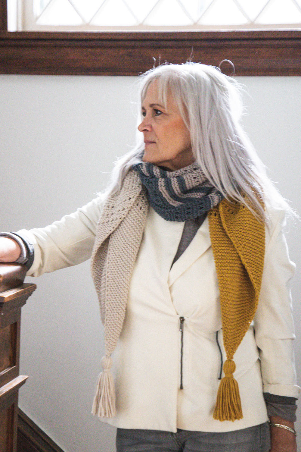 Knit Kit - The Textured Wrap