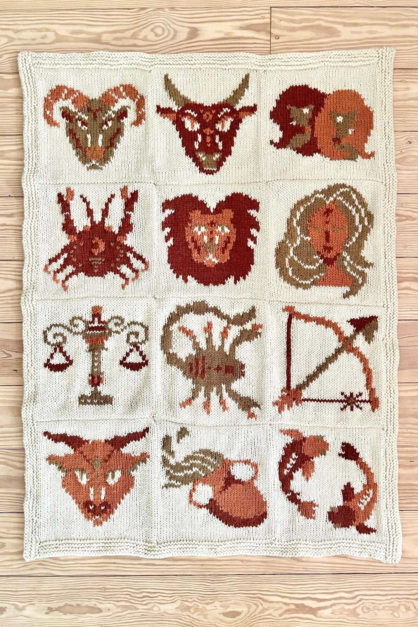 Knit Kit - Zodiac Icons Blanket