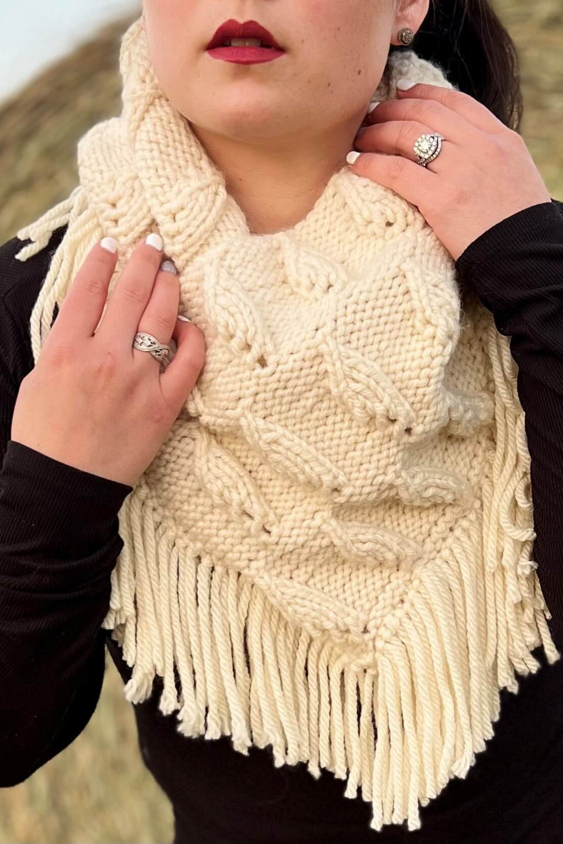 Knit Kit - Snowdrop Cowl