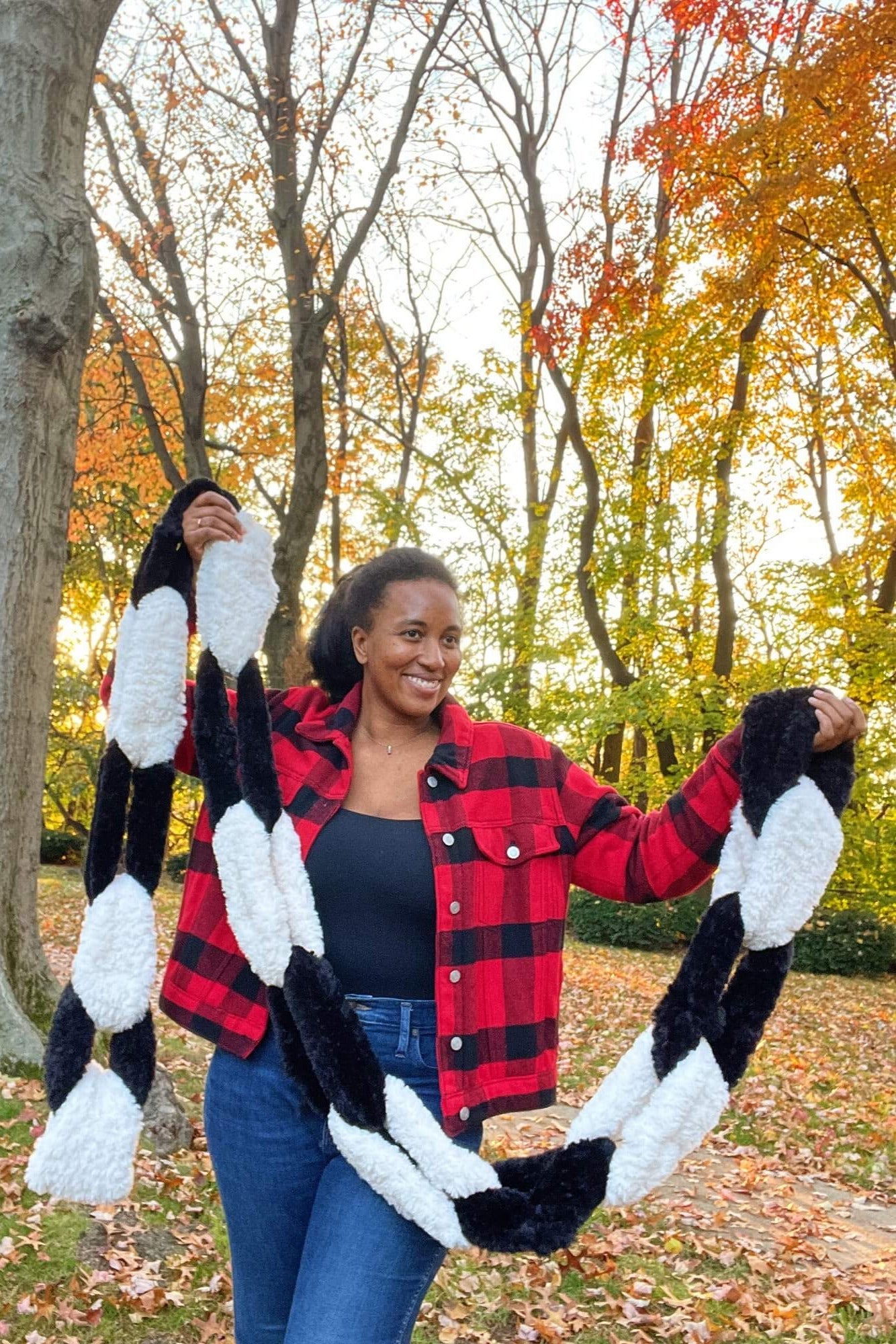 Knit Kit - Faux Paper Chain Scarf