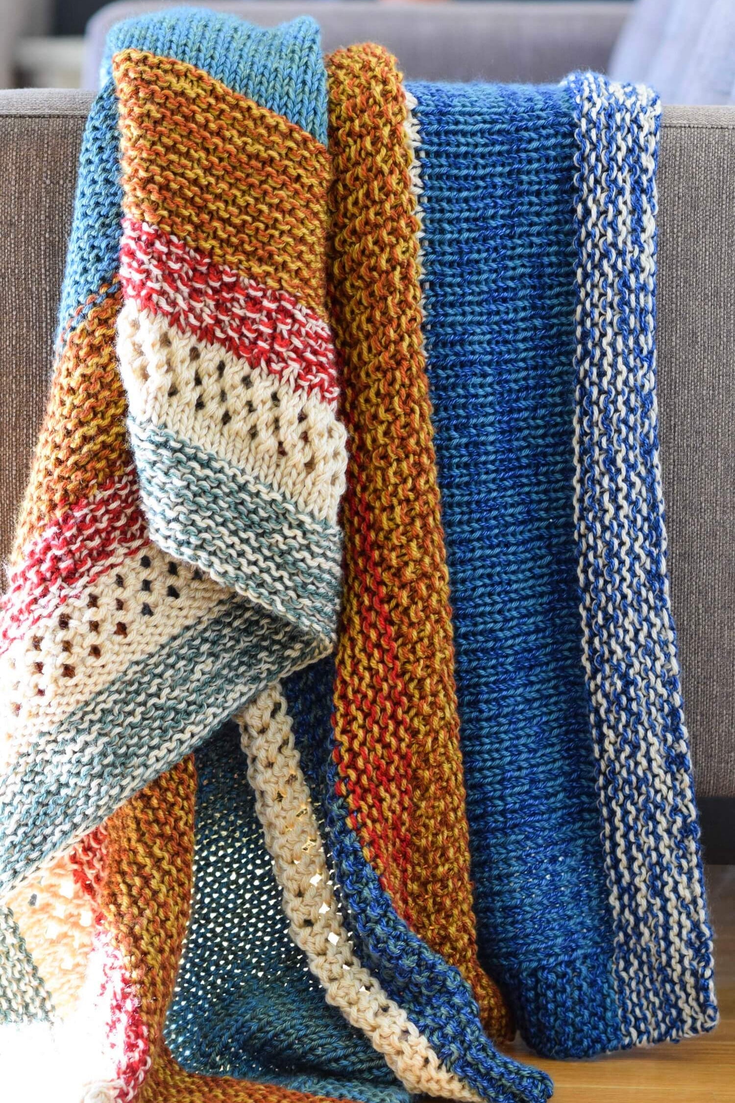 Knit Kit - Scrappiest Happiest Blanket