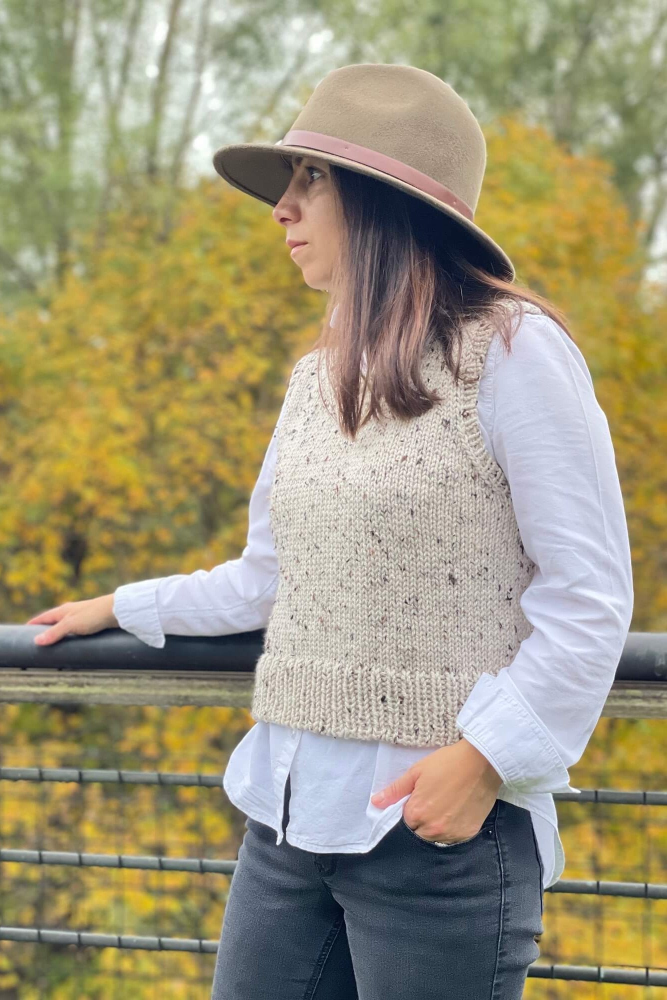 Knit Kit - The Tweedy Slipover