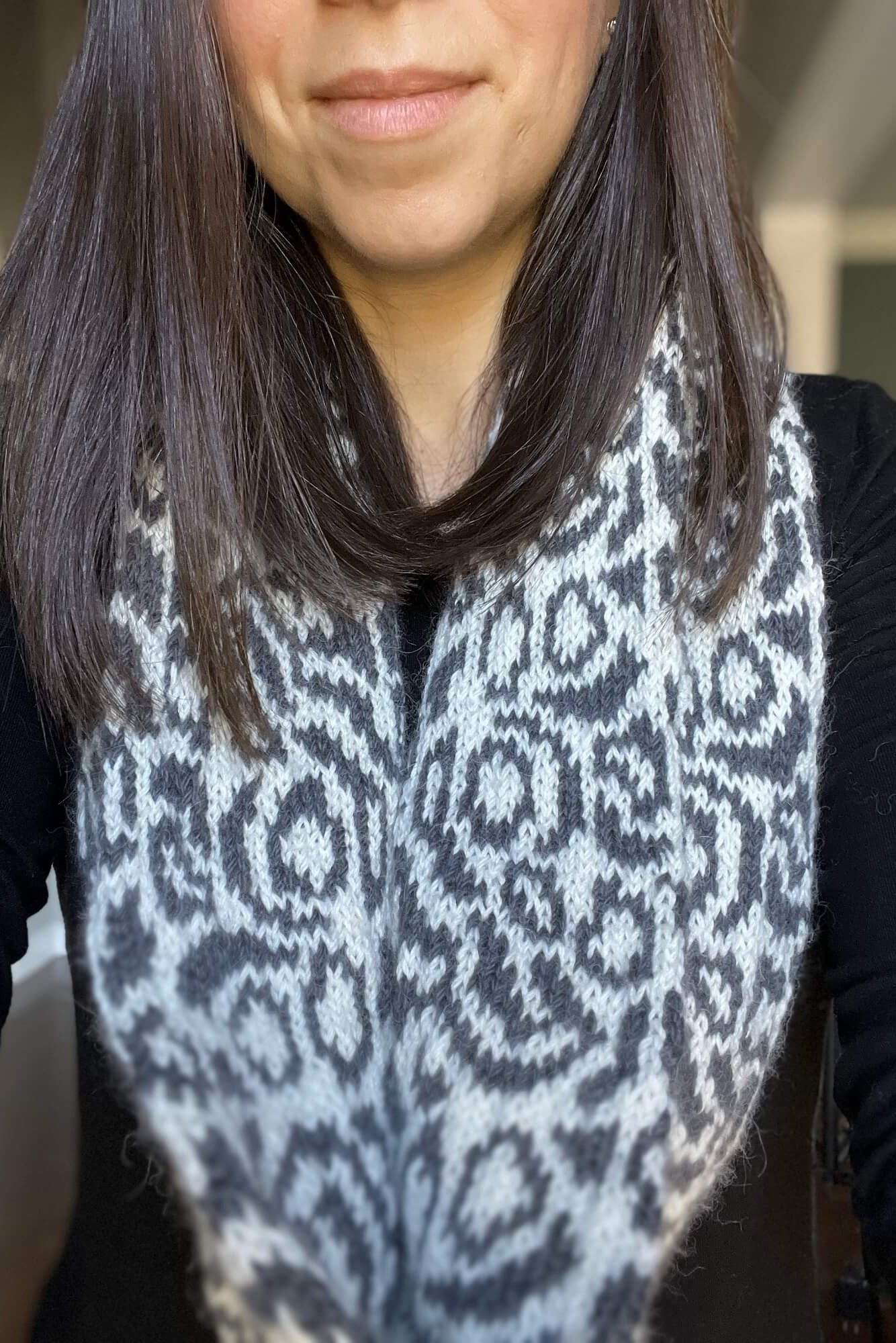 Knit Kit - Snow Leopard Cowl