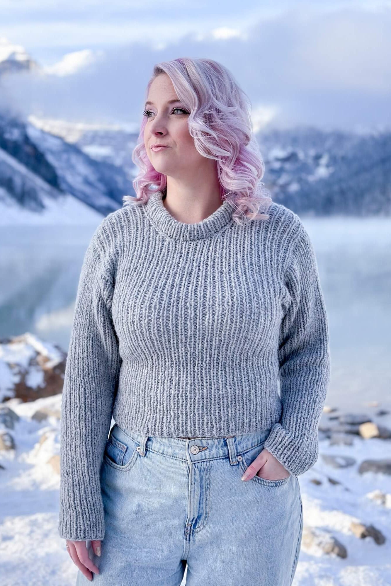 Knit Kit - Linear Pullover