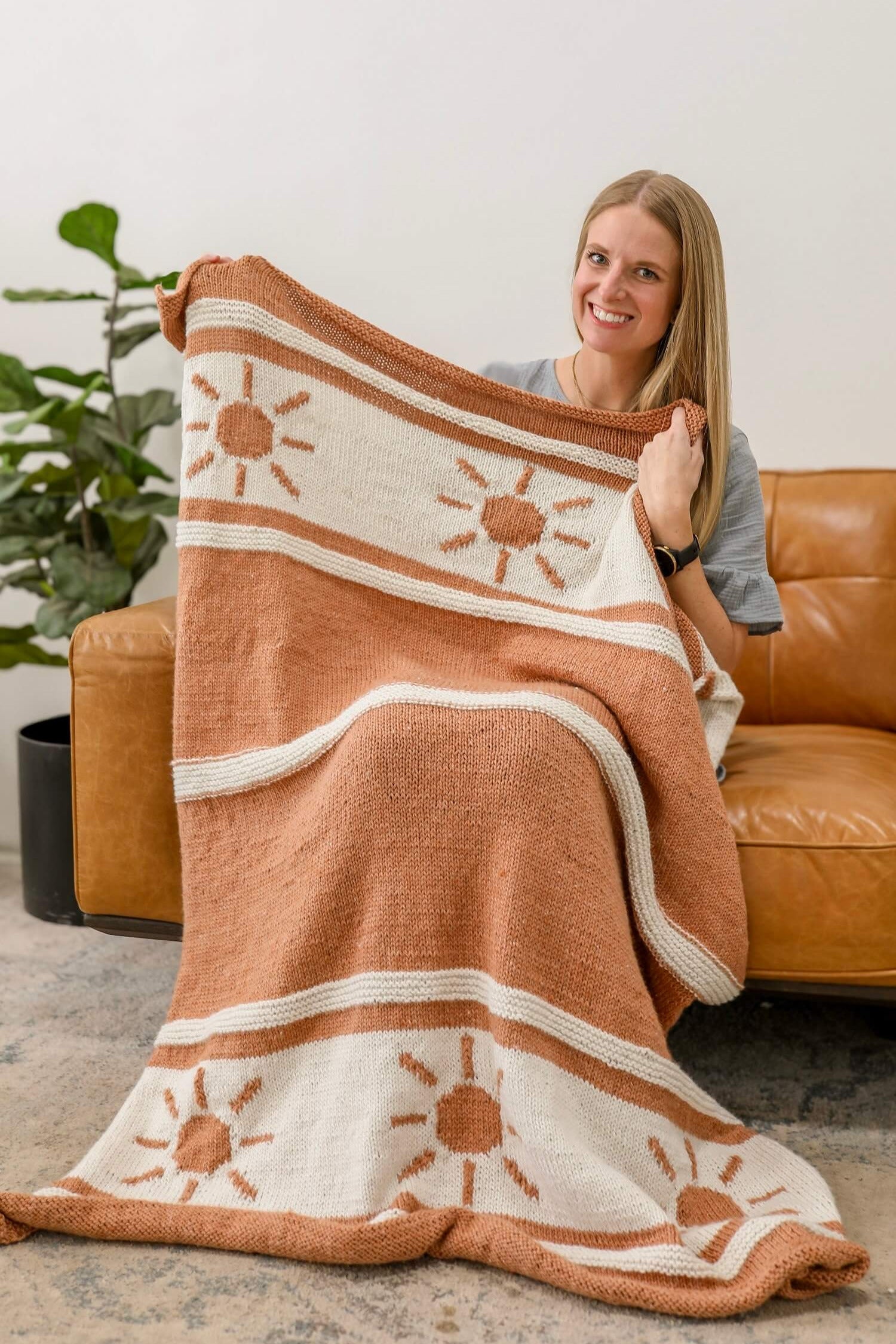 Knit Kit - Sunshine Throw