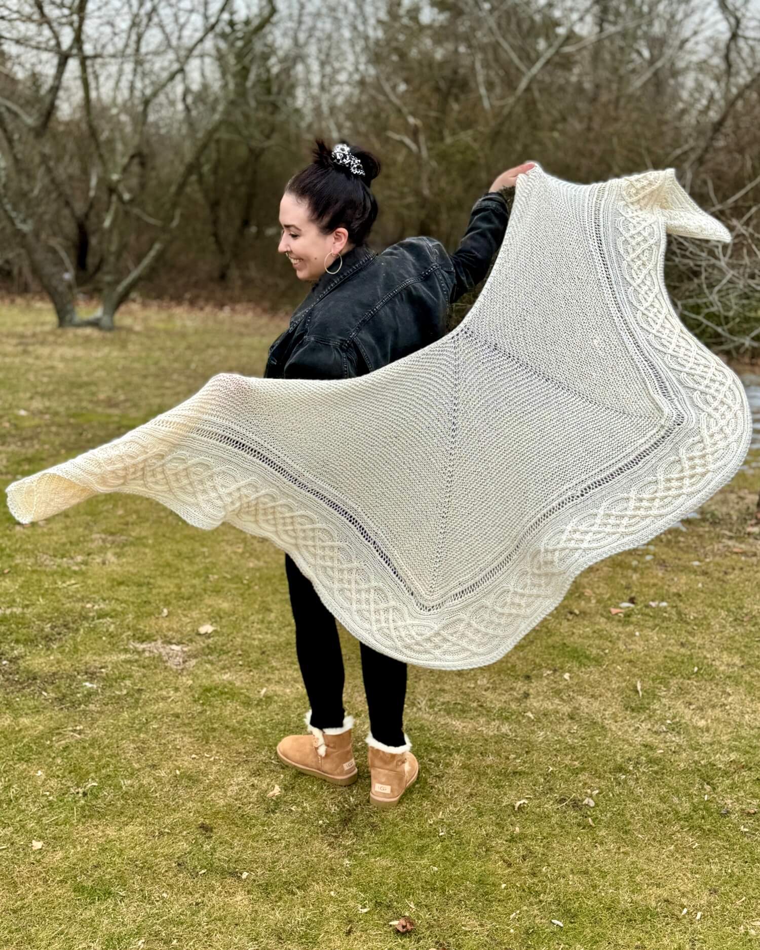 Knit Kit - Fishers Island Shawl