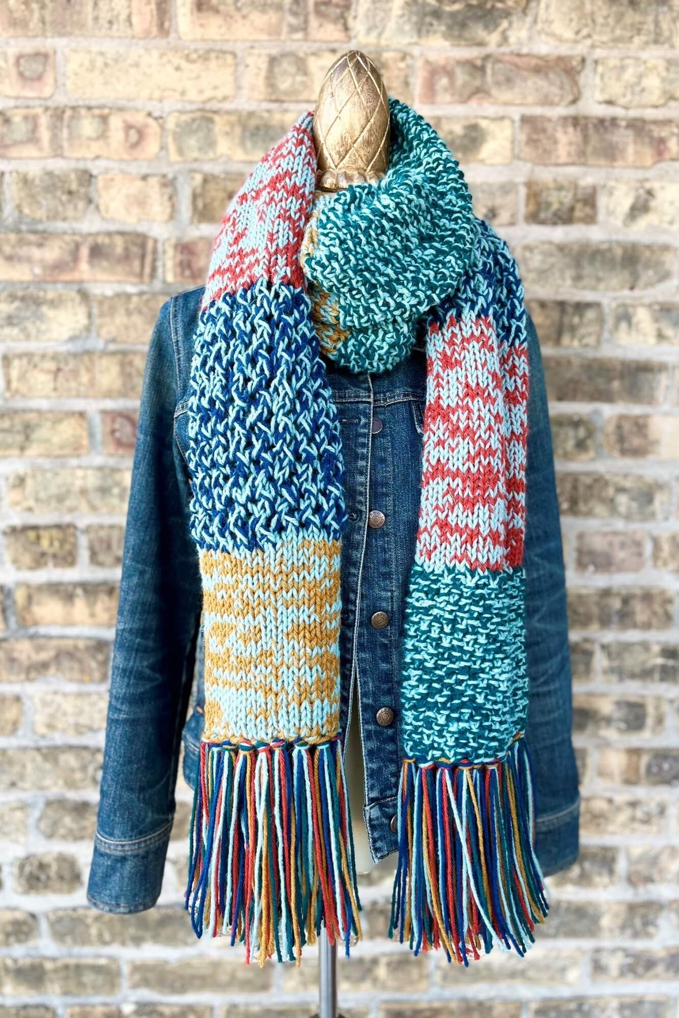 Knit Kit - Mix and Marl Scarf