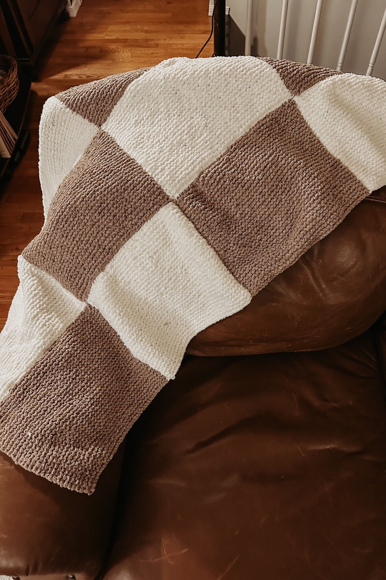 Knit Kit - The Checkmate Throw