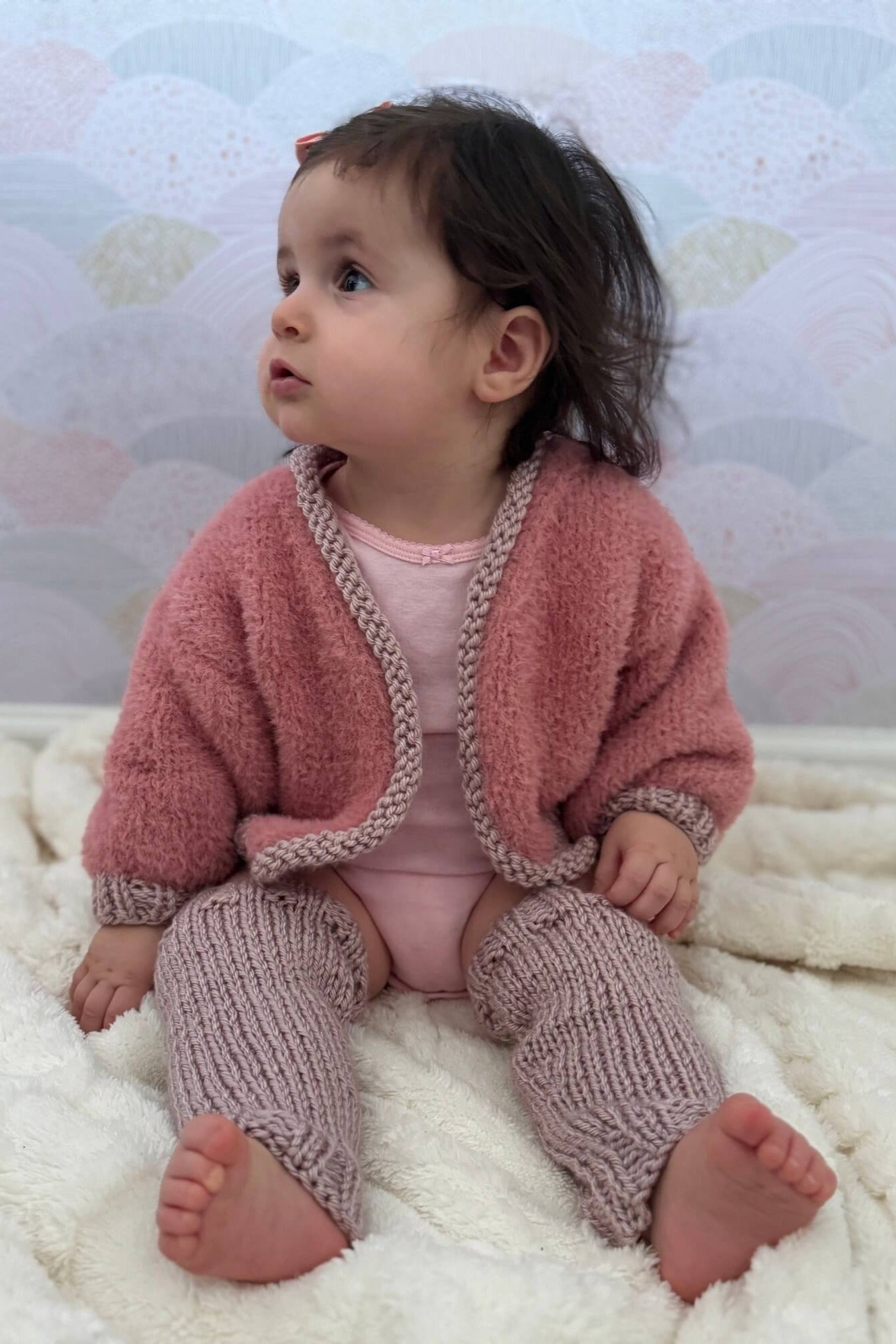 Knit Kit - The Mini Party Cardi & Leg Warmers