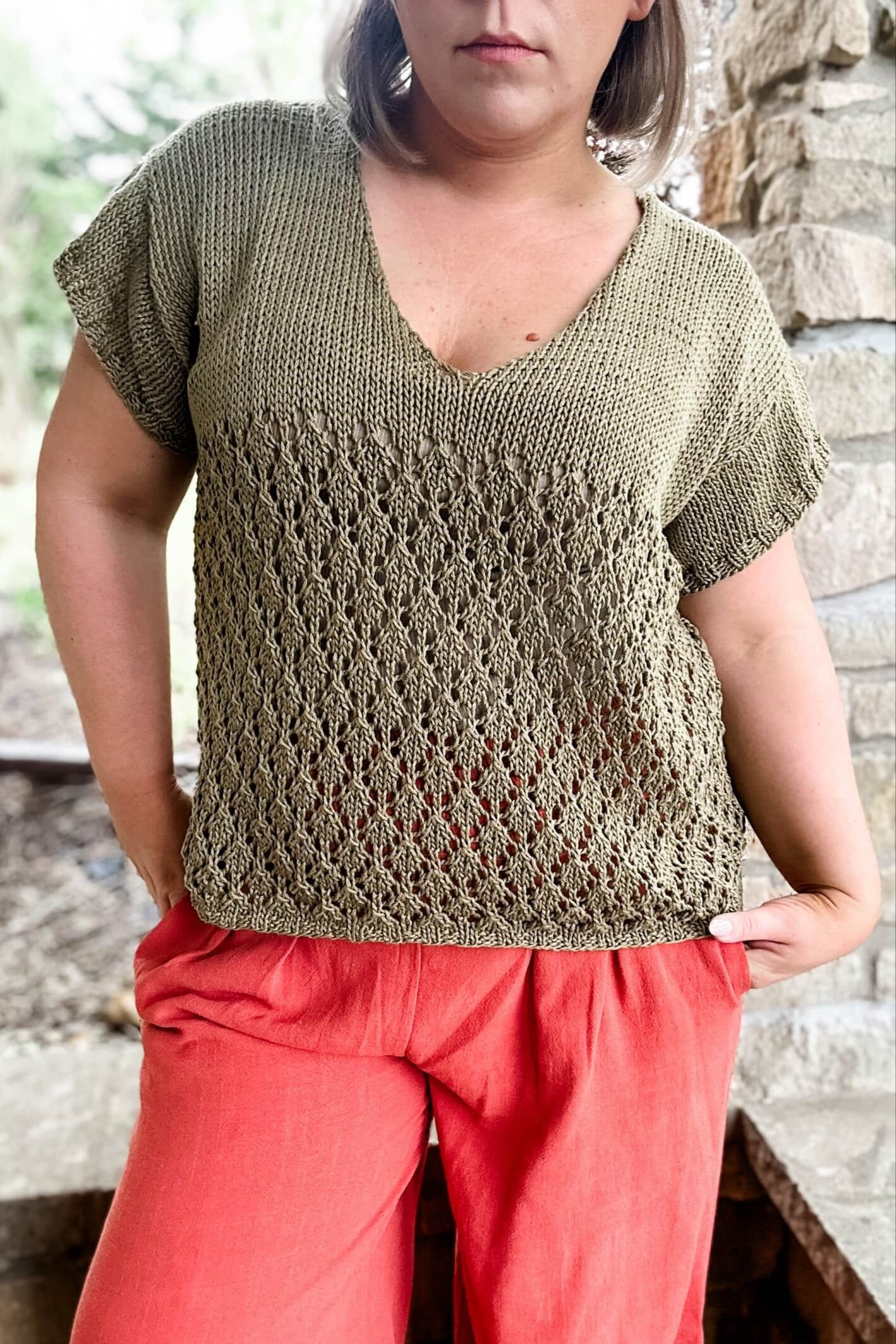 Knit Kit - On the Vine Tee