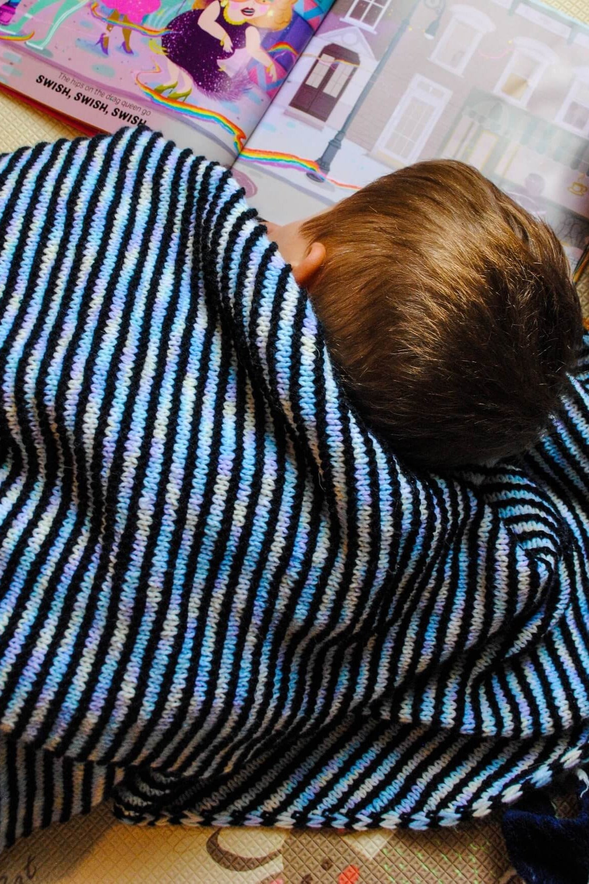 Knit Kit - Nebula Baby Blanket