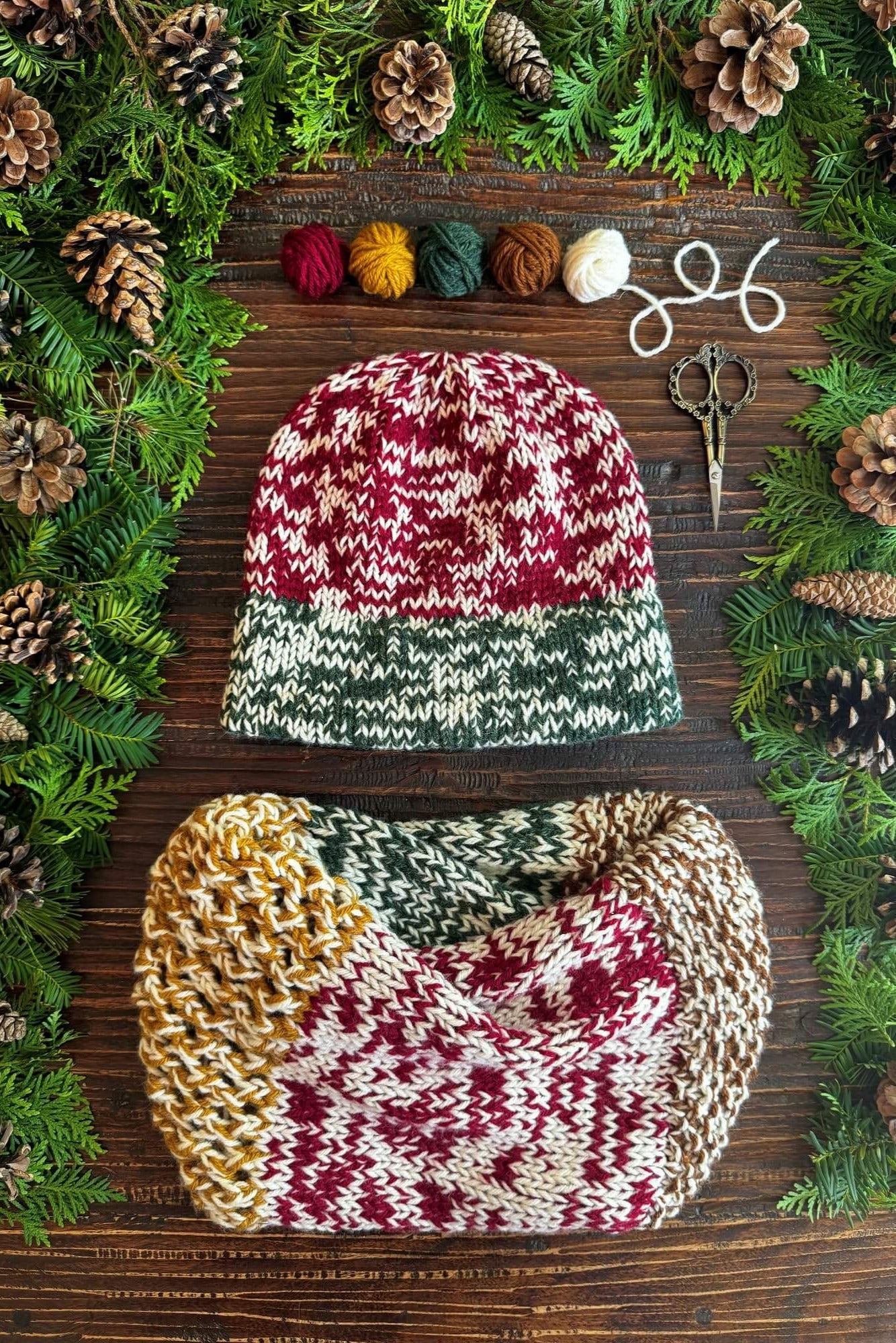 Knit Kit - Mix and Marl Beanie & Cowl