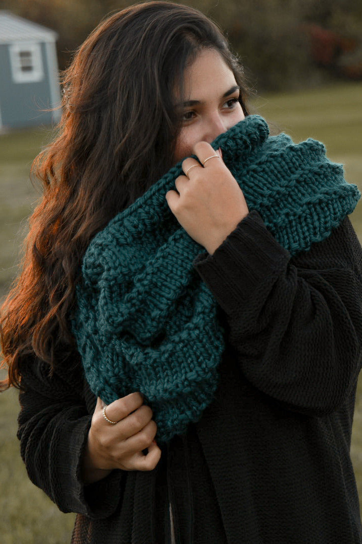 Knit Kit - Pines Neckwarmer