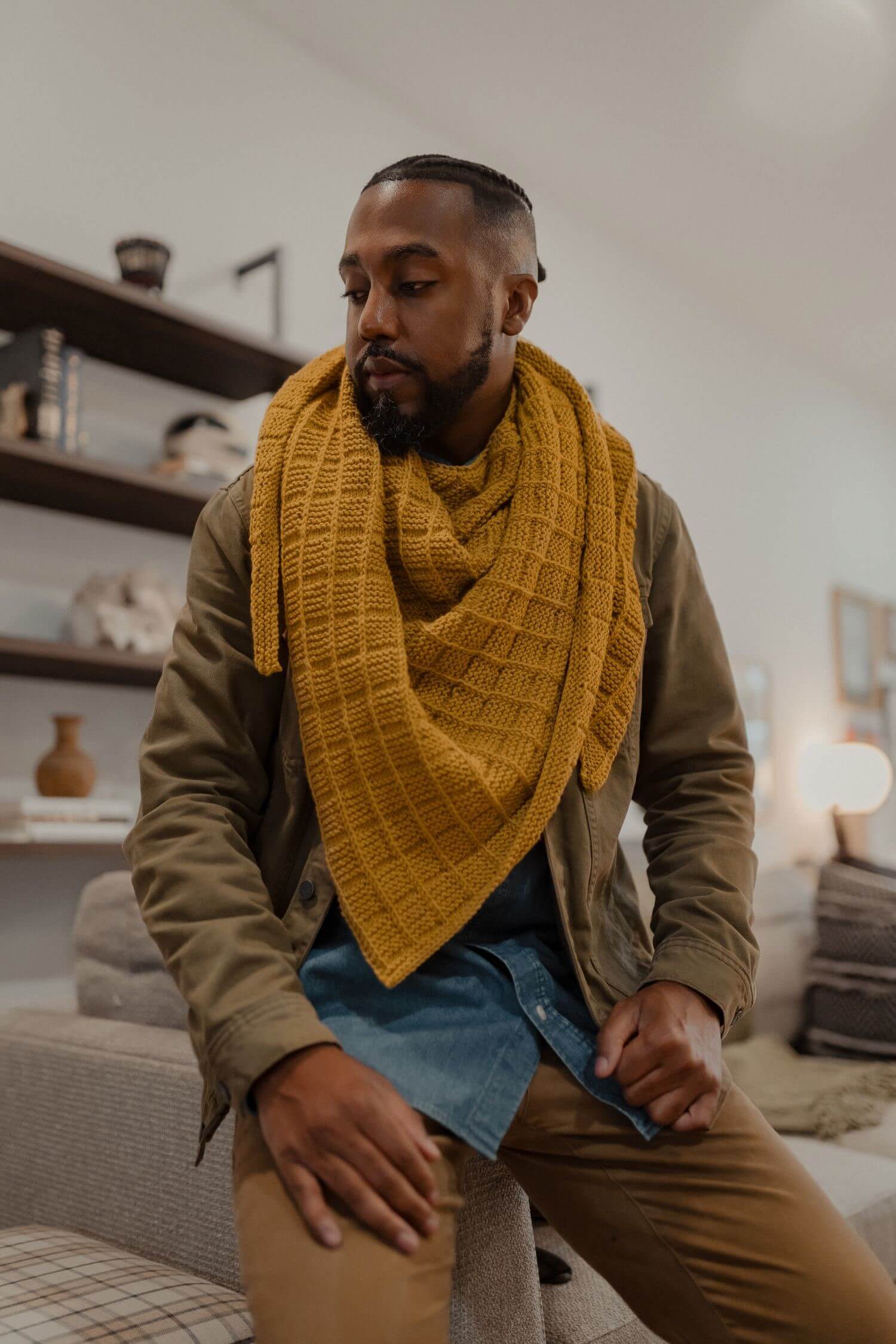 Knit Kit - Ingot Shawl