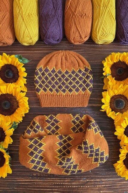 Knit Kit - Over Fences Cowl & Hat