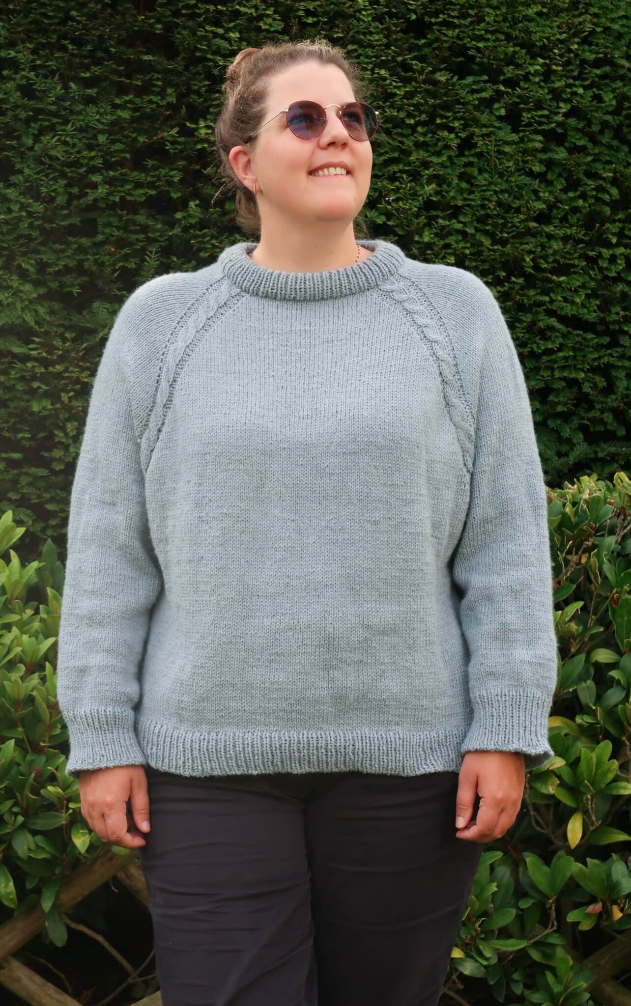 Knit Kit - Threaded Raglan Sweater