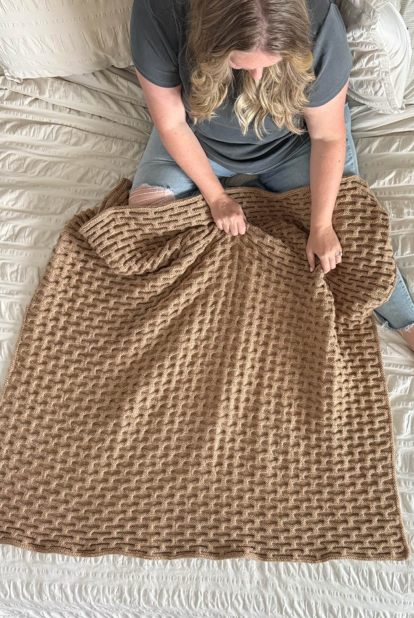 Knit Kit - The Callahan Throw