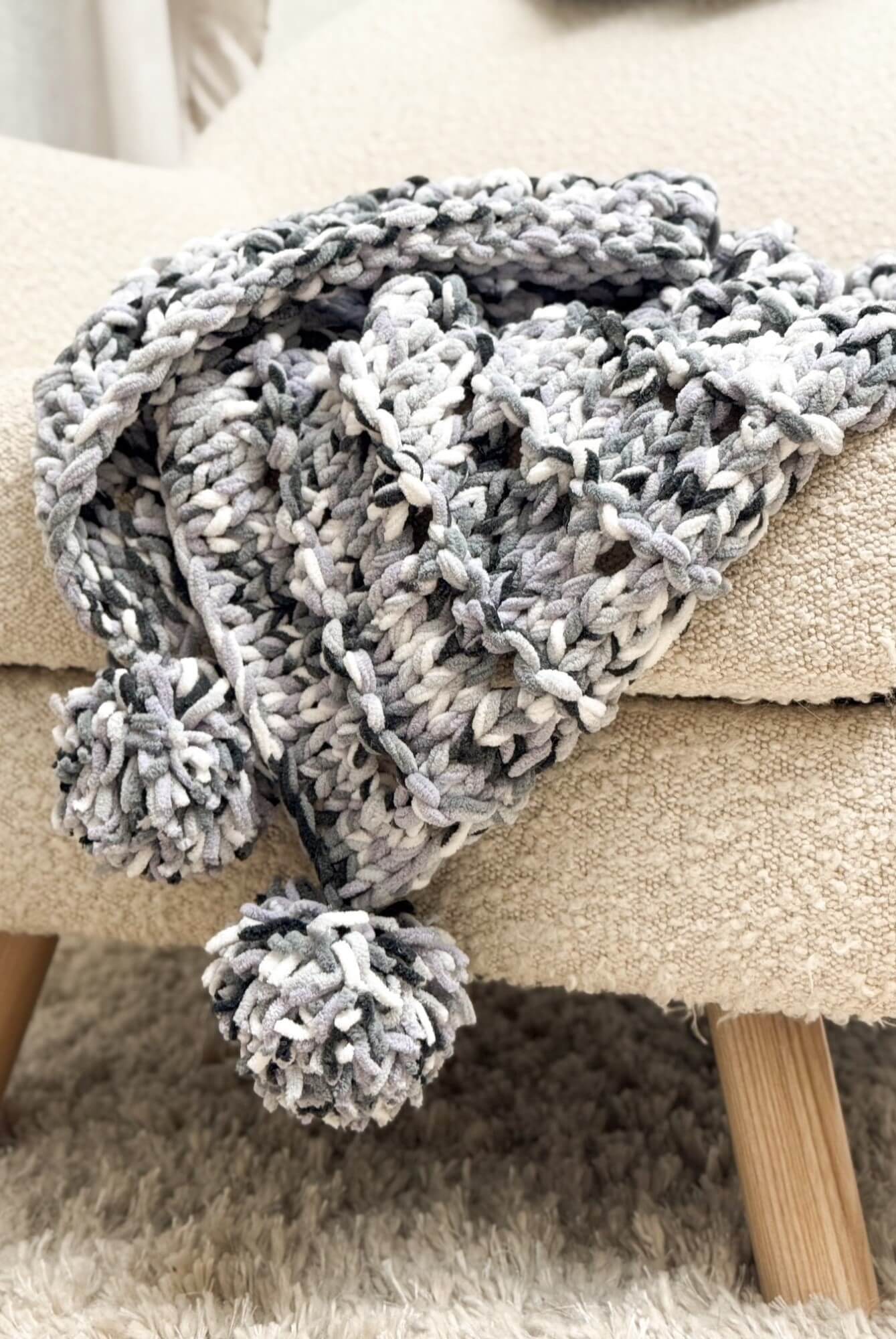 Knit Kit - Flurry Blanket