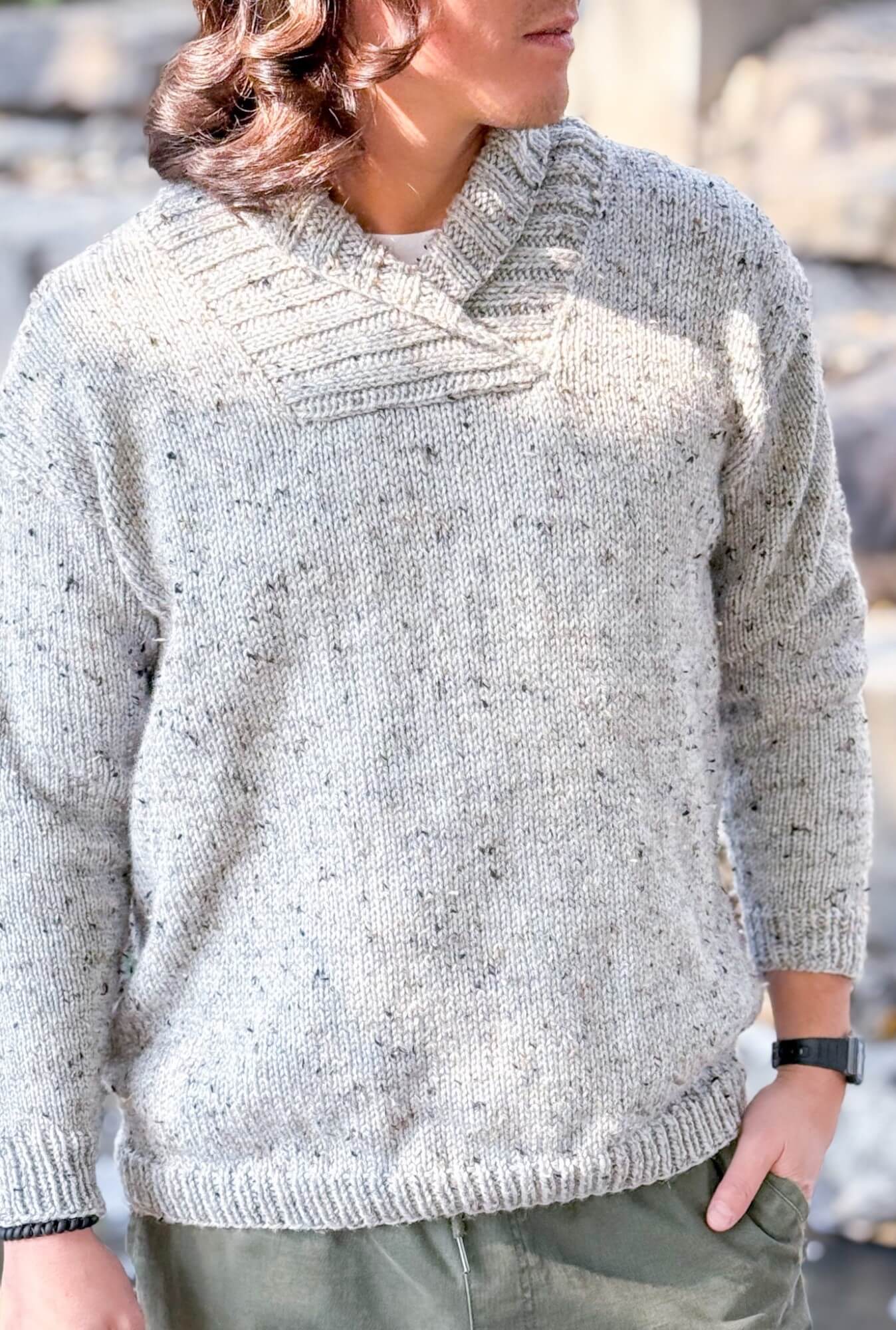 Knit Kit - His Cabin Sweater
