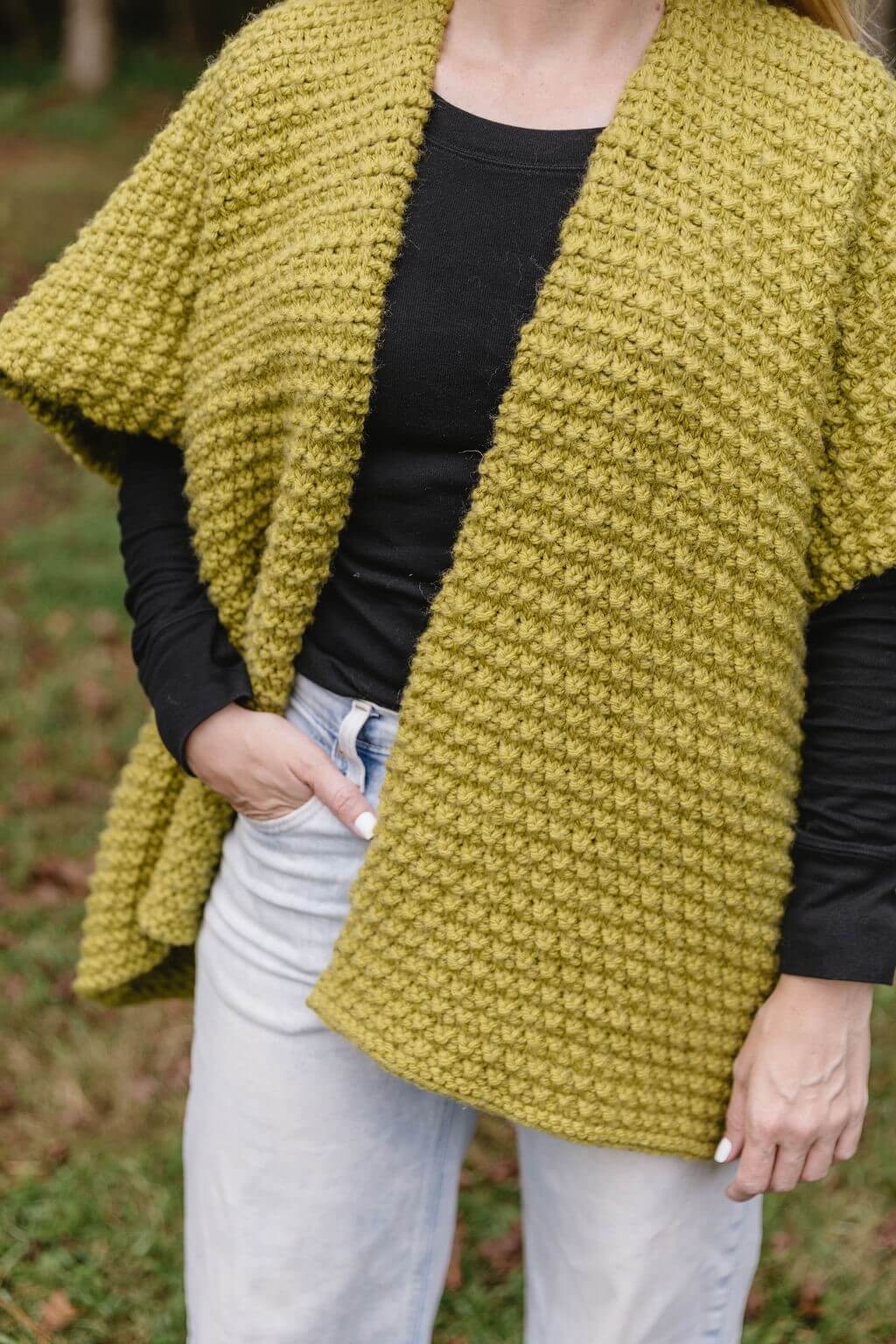 Knit Kit - Vale Poncho Cardi