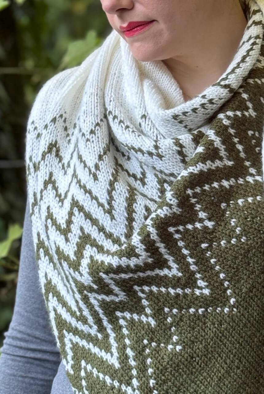Knit Kit - Mountain Vector