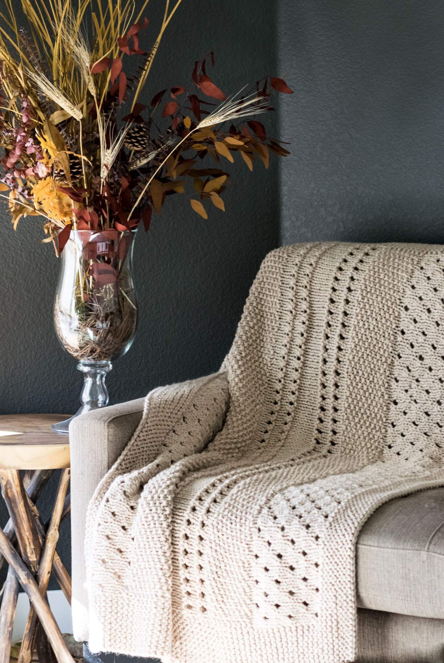 Knit Kit - Knit With Love Throw