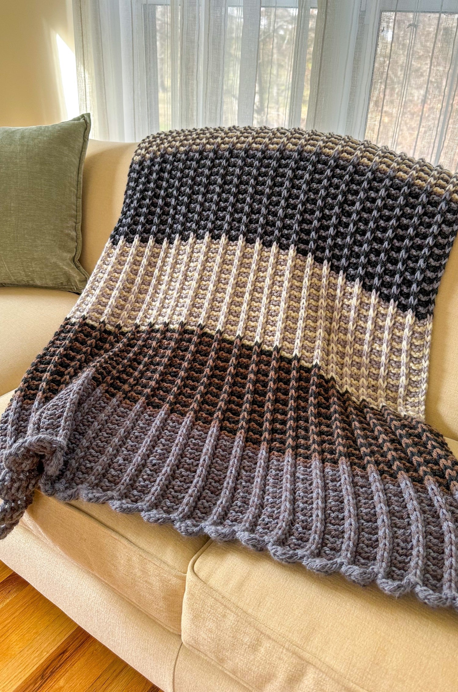Knit Kit - Sugar Plum Throw