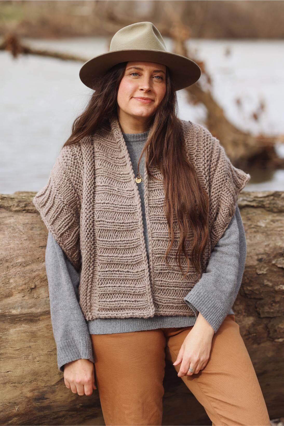 Knit Kit - Mont Blanc Cardigan Chunky