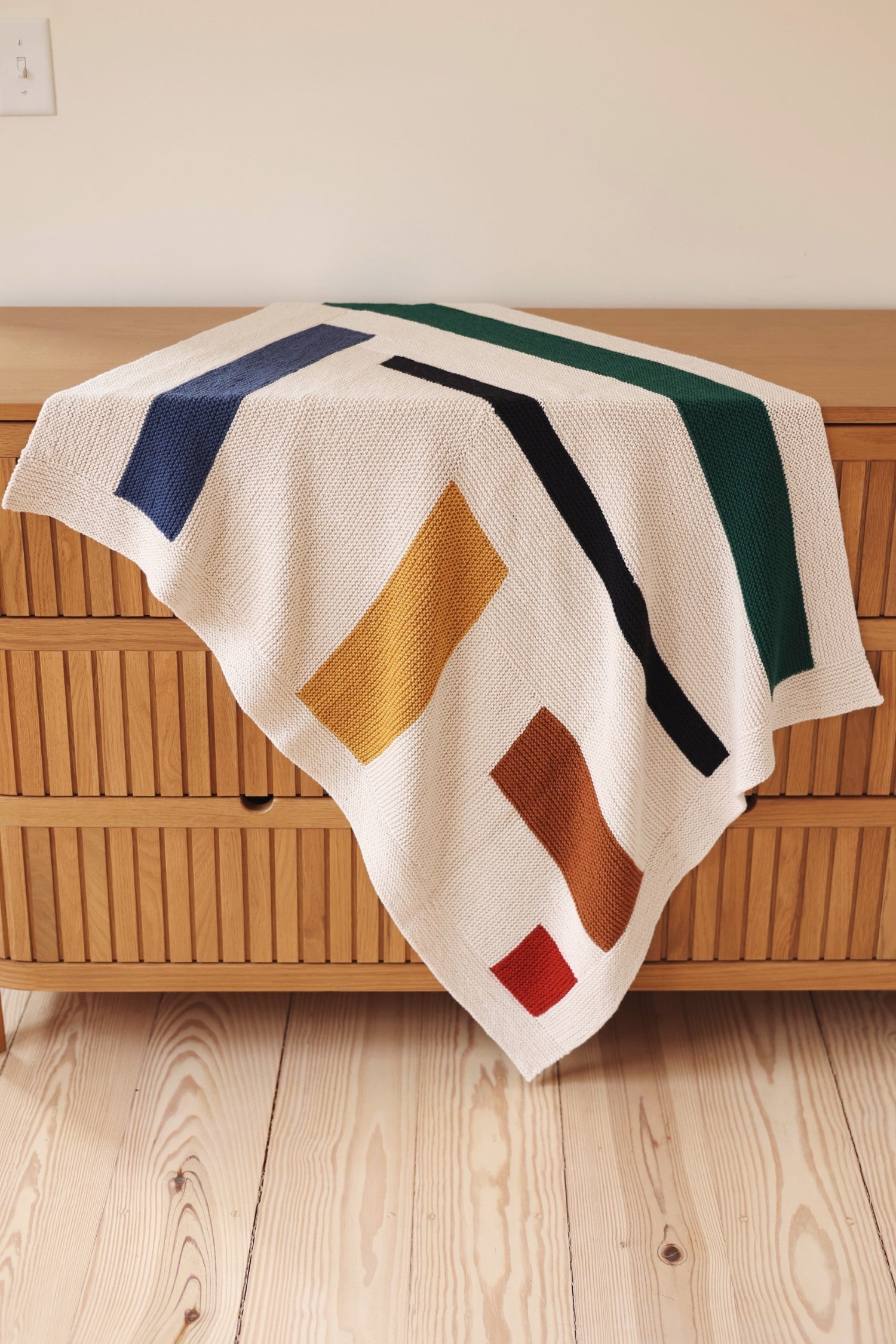 Knit Kit - Rockwell Baby Blanket