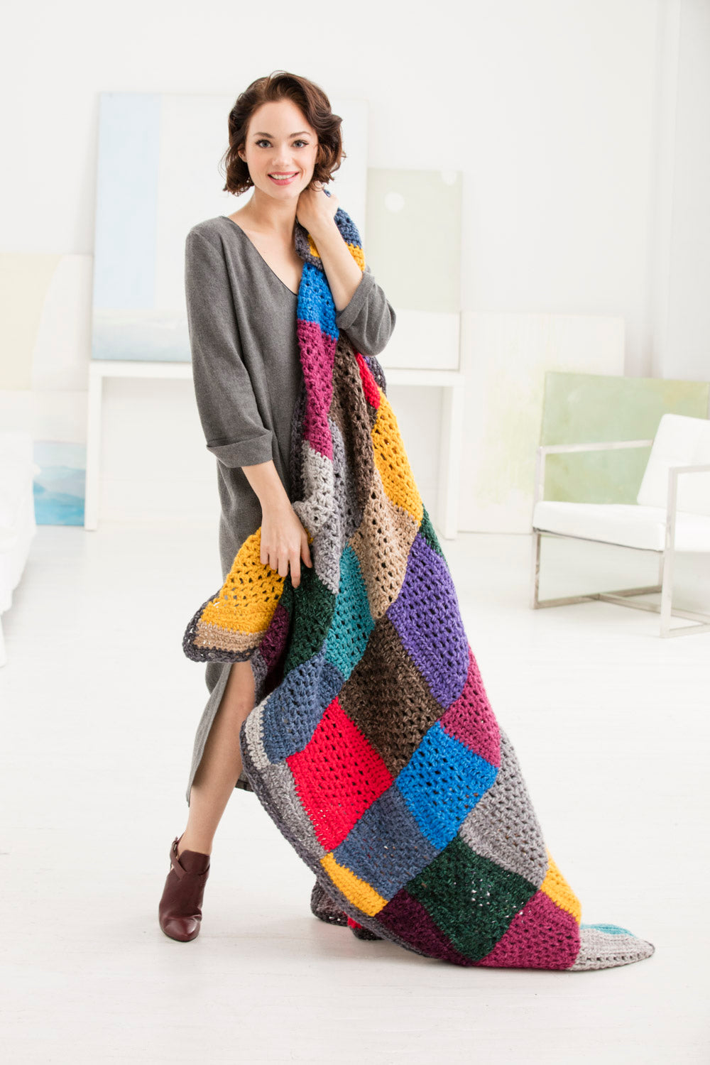 Clovis Afghan (Crochet)