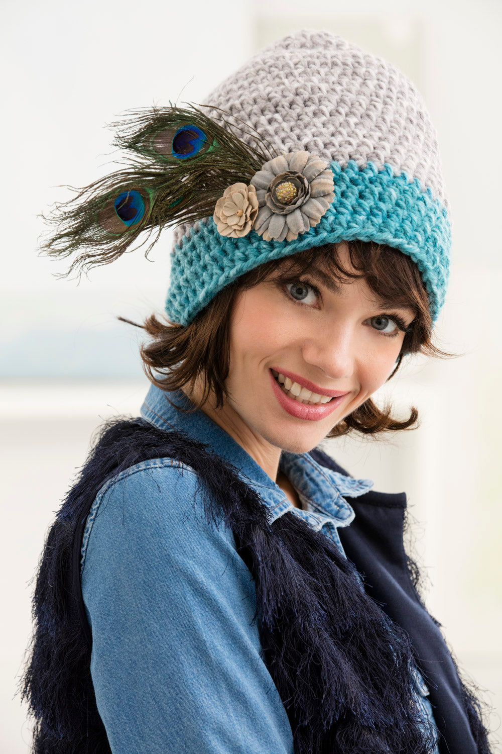 Lady Vanessa Hat (Crochet)