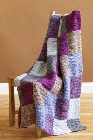 Bold Blocks Afghan Pattern (Crochet) - Version 1