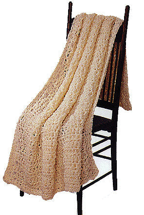 Boucle Throw Pattern (Crochet)