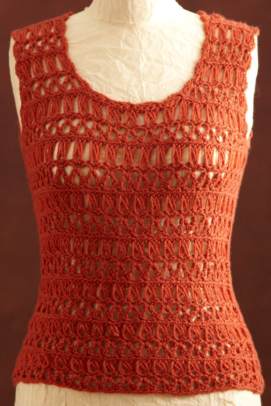 Broomstick Lace Crochet Shell Pattern