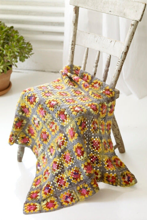 Candy Color Afghan Pattern (Crochet)