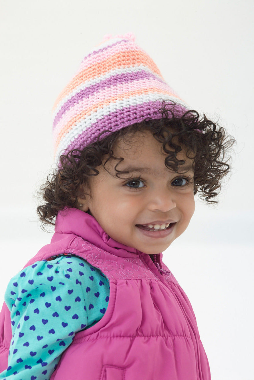Candy Color Cap Pattern (Crochet)